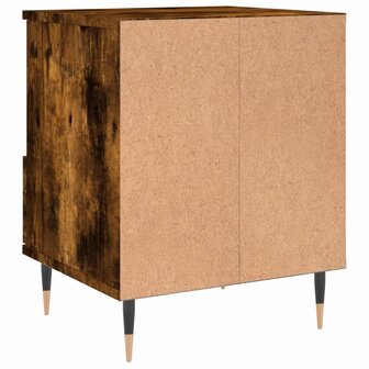 Nachtkastjes 2 st 40x35x50 cm bewerkt hout gerookt eikenkleurig 8721012109988 9