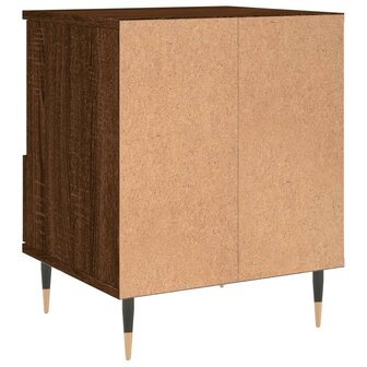 Nachtkastjes 2 st 40x35x50 cm bewerkt hout bruin eikenkleur 8721012110021 9