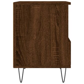 Nachtkastjes 2 st 40x35x50 cm bewerkt hout bruin eikenkleur 8721012110182 8