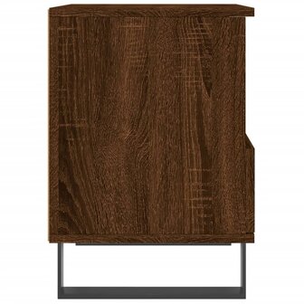 Nachtkastje 40x35x50 cm bewerkt hout bruin eikenkleur 8721012110335 7