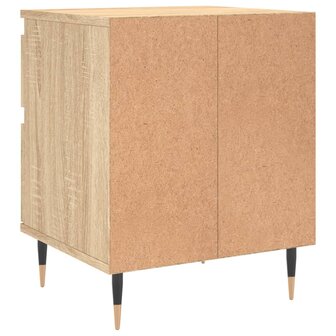 Nachtkastjes 2 st 40x35x50 cm sonoma eikenkleurig 8721012110427 9