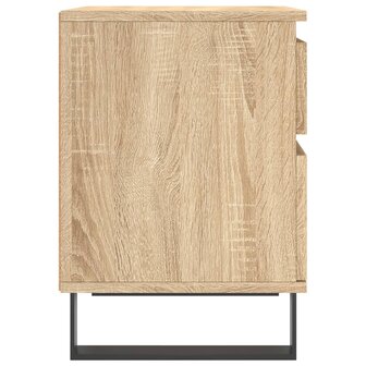 Nachtkastjes 2 st 40x35x50 cm sonoma eikenkleurig 8721012110748 8