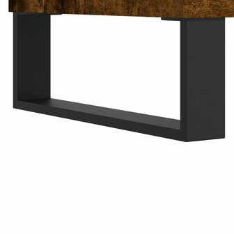 Nachtkastje 40x35x50 cm bewerkt hout gerookt eikenkleurig 8721012110779 10