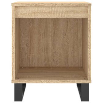 Nachtkastje 40x35x50 cm bewerkt hout sonoma eikenkleurig 8721012111219 4