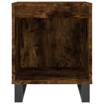 Nachtkastjes 2 st 40x35x50 cm bewerkt hout gerookt eikenkleurig 8721012111264 5