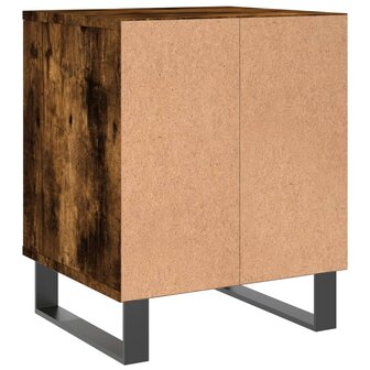 Nachtkastjes 2 st 40x35x50 cm bewerkt hout gerookt eikenkleurig 8721012111264 7