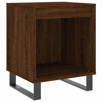 Nachtkastjes 2 st 40x35x50 cm bewerkt hout bruin eikenkleur 8721012111301 4