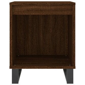 Nachtkastjes 2 st 40x35x50 cm bewerkt hout bruin eikenkleur 8721012111301 5