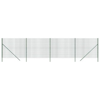 Draadgaashek 1,8x10 m gegalvaniseerd staal groen 8720845778101 2