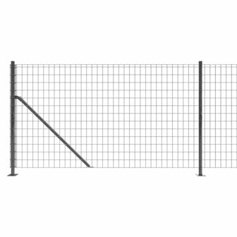 Draadgaashek met flens 0,8x10 m antracietkleurig 8720845780296 4