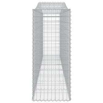 Schanskorven 3 st gewelfd 400x50x120/140 cm ijzer 8720845565534 5