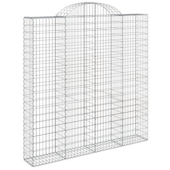 Schanskorven 3 st gewelfd 200x30x200/220 cm ijzer 8720845567996 3