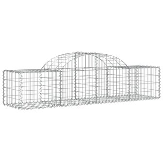 Schanskorven 6 st gewelfd 200x50x40/60 cmgegalvaniseerd ijzer 8720845568443 3