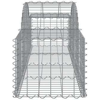 Schanskorven 6 st gewelfd 200x50x40/60 cmgegalvaniseerd ijzer 8720845568443 5