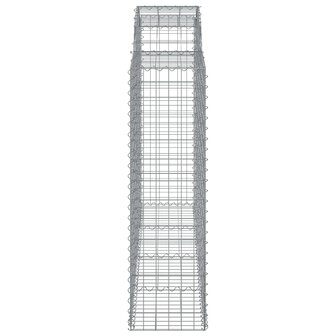 Schanskorven 3 st gewelfd 200x50x140/160 cm ijzer 8720845569464 5