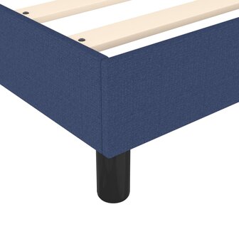 Boxspring met matras stof blauw 80x200 cm 8720845548803 7