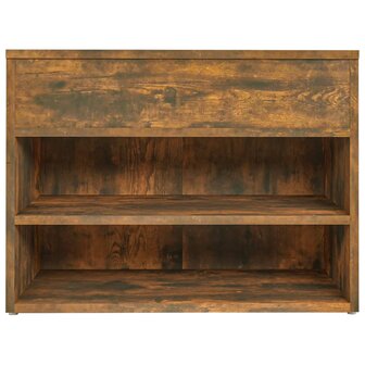 Schoenenbank 60x30x45 cm bewerkt hout gerookt eikenkleurig 8720286956977 6