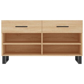 Schoenenbank 102x35x55 cm bewerkt hout sonoma eikenkleurig 8720845442477 6