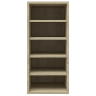 Schoenenkast 31,5x35x70 cm bewerkt hout sonoma eikenkleurig 8720286646670 5