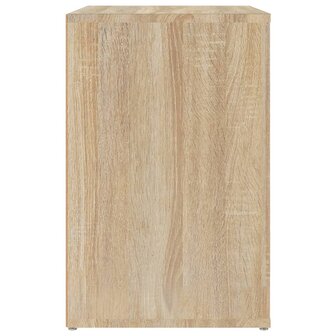 Schoenenkast 130x35x54 cm bewerkt hout sonoma eikenkleurig 8720287221913 7