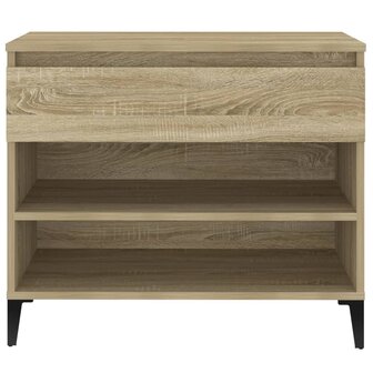 Schoenenkast 70x36x60 cm bewerkt hout sonoma eikenkleurig 8720287224556 7