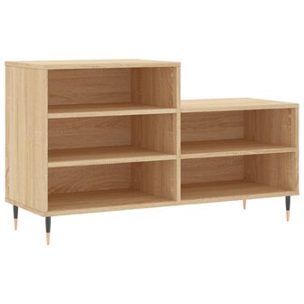 Schoenenkast 102x36x60 cm bewerkt hout sonoma eikenkleurig 8721012114227 2