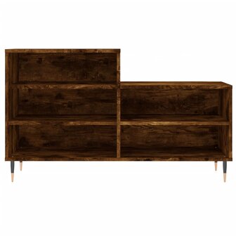 Schoenenkast 102x36x60 cm bewerkt hout gerookt eikenkleurig 8721012114241 4