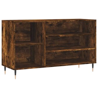 Schoenenkast 102x36x60 cm bewerkt hout gerookt eikenkleurig 8721012114487 2