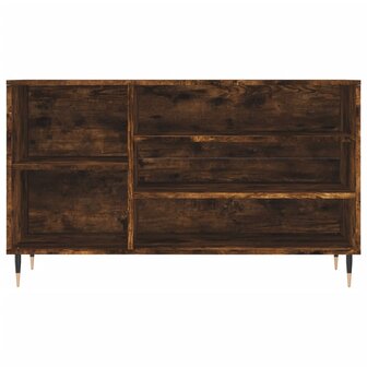 Schoenenkast 102x36x60 cm bewerkt hout gerookt eikenkleurig 8721012114487 4