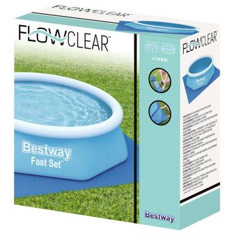 Bestway Zwembadgrondzeil Flowclear 274x274 cm 6942138918182 2