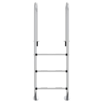 Zwembadladder 54x38x158 cm 304 roestvrijstaal 8720286880821 3