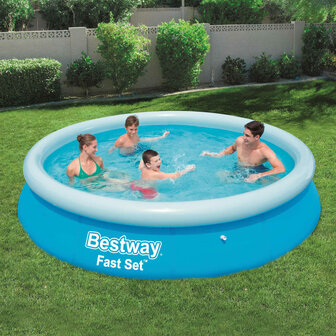 Bestway Fast Set Zwembad opblaasbaar rond 366x76 cm 57273 8721012051058 1