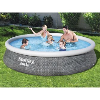 Bestway Fast Set Zwembadset met pomp opblaasbaar 396x84 cm 8721012052406 1