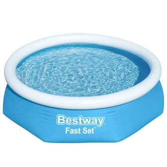 Bestway Fast Set Zwembad opblaasbaar rond 244x66 cm 8721012053458 3