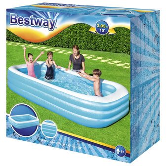 Bestway Zwembad opblaasbaar 305x183x56 cm 6942138968057 9