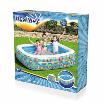 Bestway Kinderzwembad opblaasbaar 229x152x56 cm blauw 6942138968101 8