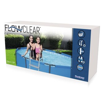 Bestway Flowclear Zwembadladder 4 treden 122 cm 58331 8721012051249 6