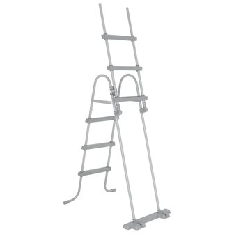 Bestway Zwembadladder Flowclear met 4 treden 107 cm 6941607311295 3