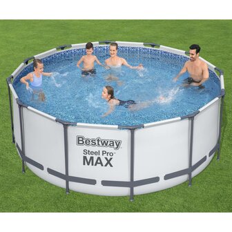 Bestway Steel Pro MAX Zwembadset rond 366x122 cm 8721012052284 1