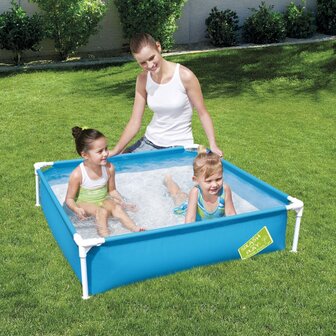 Bestway My First Frame Pool Zwembad 122x122x30,5 cm 8721012052628 1