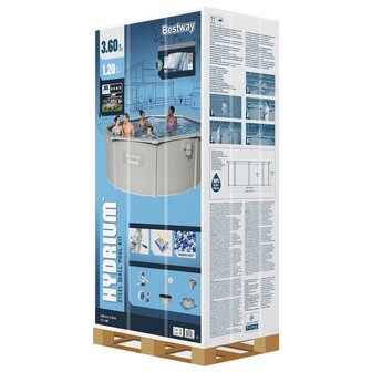 Bestway Hydrium Zwembad frame bovengronds rond 360x120 cm 8721012053687 11