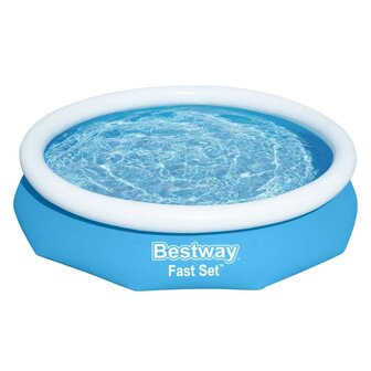 Bestway Zwembad Fast Set rond 305x66 cm blauw 6941607310151 1