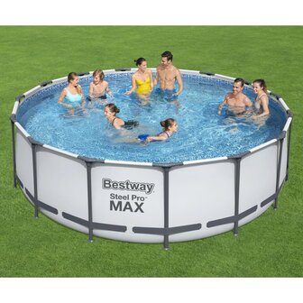 Bestway Zwembadset Steel Pro MAX rond 457x122 cm 6942138982664 1