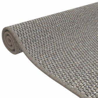 Tapijtloper 50x100 cm sisal-look zilverkleurig 8720845924256 5