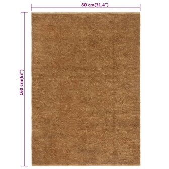 Vloerkleed lussenpool handgemaakt 80x160 cm jute en katoen 8720287071181 9