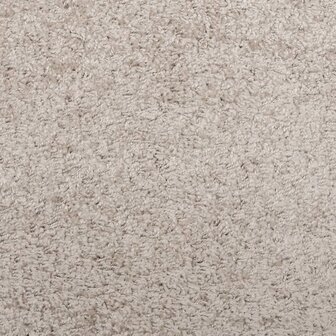 Vloerkleed PAMPLONA shaggy hoogpolig modern 60x110 cm beige 8721012228078 9