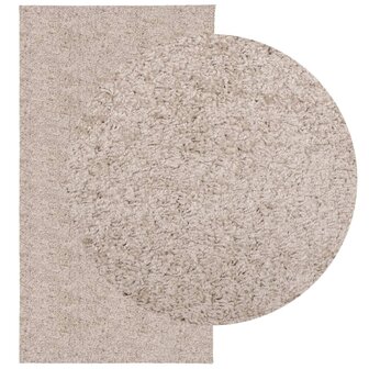 Vloerkleed PAMPLONA shaggy hoogpolig modern 80x150 cm beige 8721012228085 3