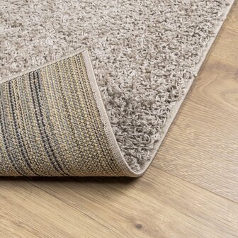 Vloerkleed PAMPLONA shaggy hoogpolig modern 80x150 cm beige 8721012228085 5