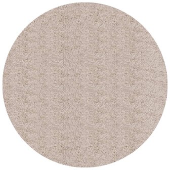 Vloerkleed PAMPLONA shaggy hoogpolig modern &Oslash; 120 cm beige 8721012228245 2