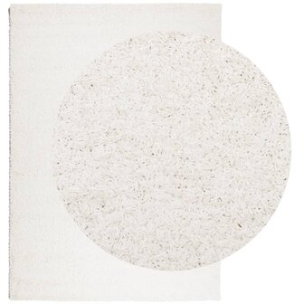 Vloerkleed PAMPLONA shaggy hoogpolig modern 200x280 cm cr&egrave;me 8721012228405 3